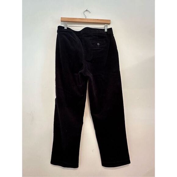 L. L. Bean Favorite Fit Womens Corduroy Black Jeans Size 12 - Picture 2 of 4